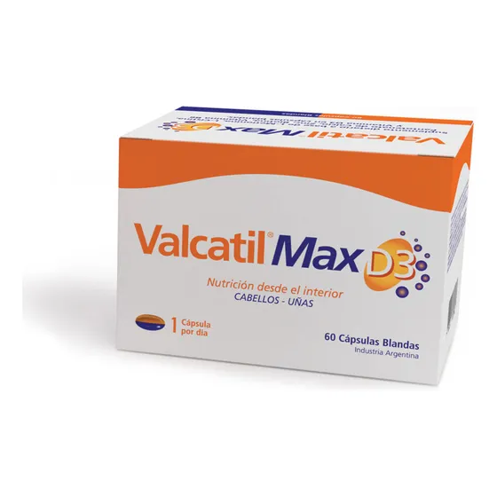 Valcatil Max D3 Capsulas X 60
