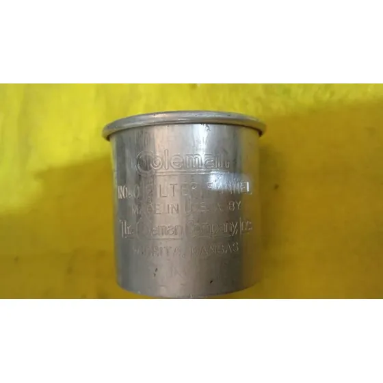 Colador Embudo De Gasolina Blanca Para Lampara Coleman