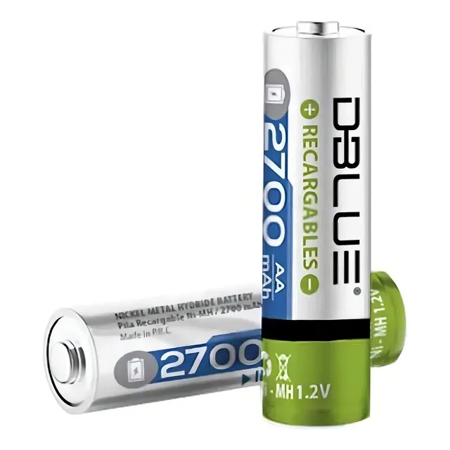Pack 5 Pilas Recargables Aa Dblue 2700mha / Tecnocenter
