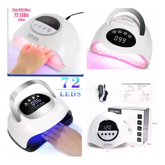 Lampara Led Uv Profesional 320w Para Uñas Secado Rápido