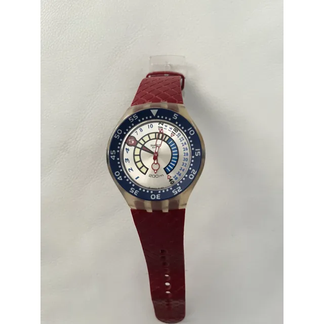 Reloj Swatch Rojo Original