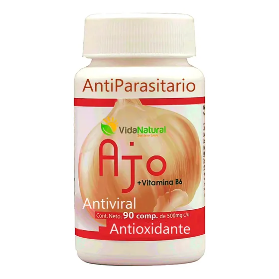 Ajo Elimina Parásitos Virus + Te Forte - Quema Grasa - 70 Gs