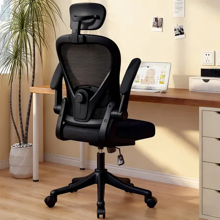 Silla Gamer Ergonómica Silla De Escritorio Soporte Elástico Negro