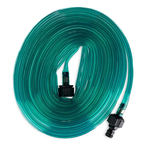 Relaxdays Riego Verde Manguera Plana Para Jardin Agujero