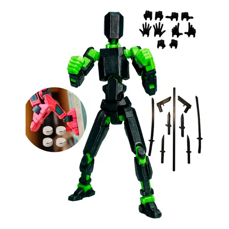 Boneco Articulado Dummy 13 | Peças Melhoradas | Com Imas