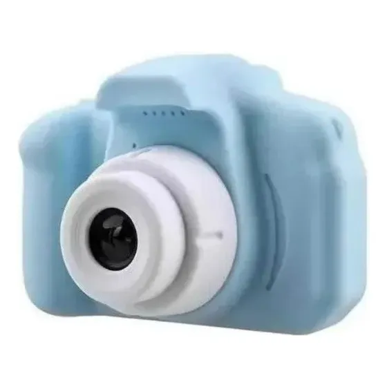 Mini Videocámara Digital Para Niños Color Azul