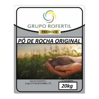 PĂł De Rocha Original Grupo Rofertil 20kg Excelente PĂł De Rocha Original Grupo Rofertil 20kg Excelente