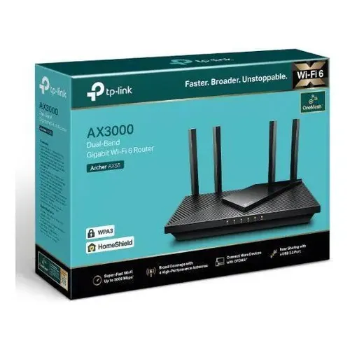 Roteador Wi-fi 6 Gamer Tri Band Ax6600 Archer Gx90 Tp-link | Frete