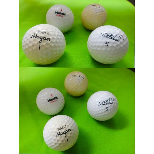 4 Pelotas Bolas De Golf Usadas Importadas Precio X Todas