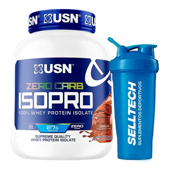 Proteína Usn Isopro 4 Lb Chocolate + Shaker