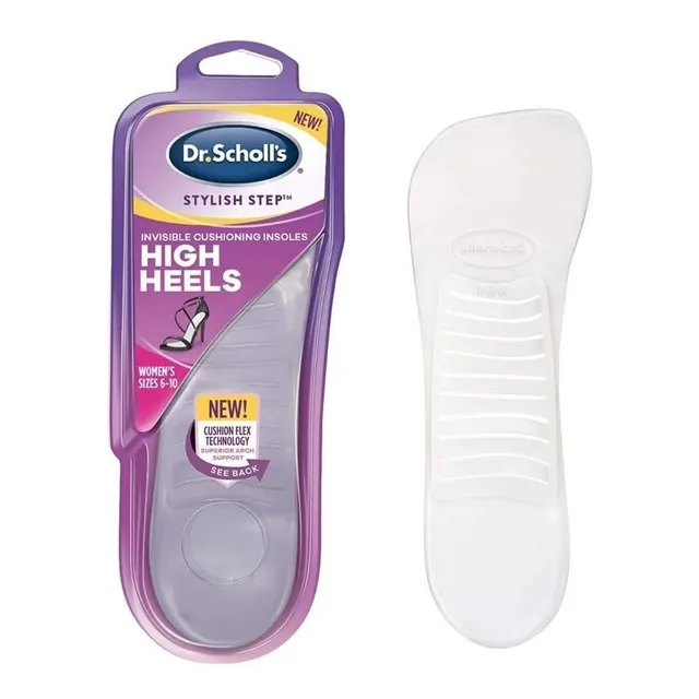 Dr. Scholl's Palmilhas Amortecimento Invisível Salto Alto