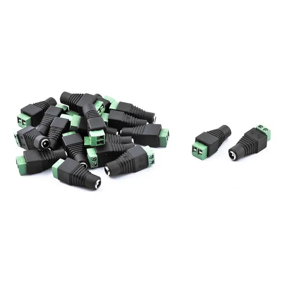 Conector Dc Core  Hembra  Paquete De 100 U 