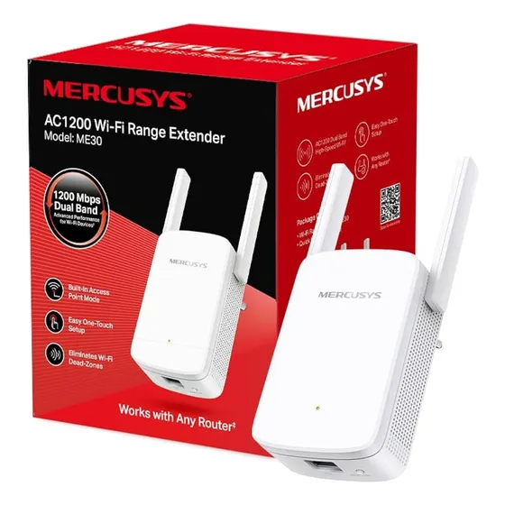 Extensor Wi Fi Ac1200 Dual Band Repetidor Wifi Amplificador