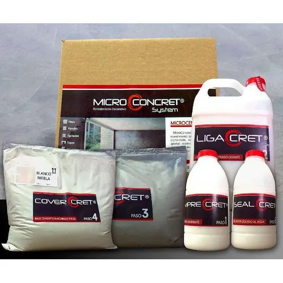 Kit De Microcemento (6 Y 30 M2).
