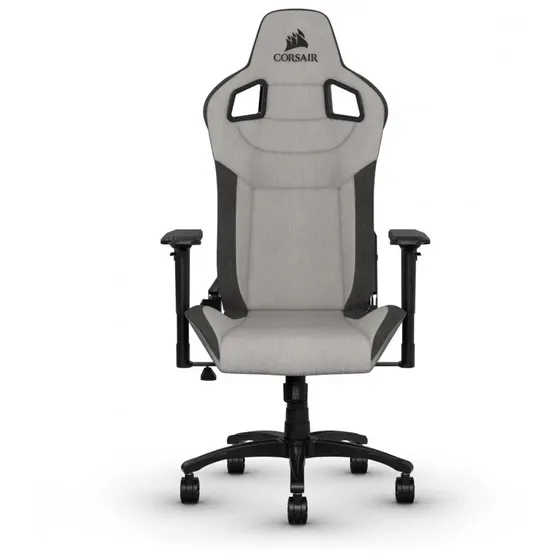 Silla De Escritorio Corsair T3 Rush Gamer Charcoal Color Gray/charcoal Material Del Tapizado Tela
