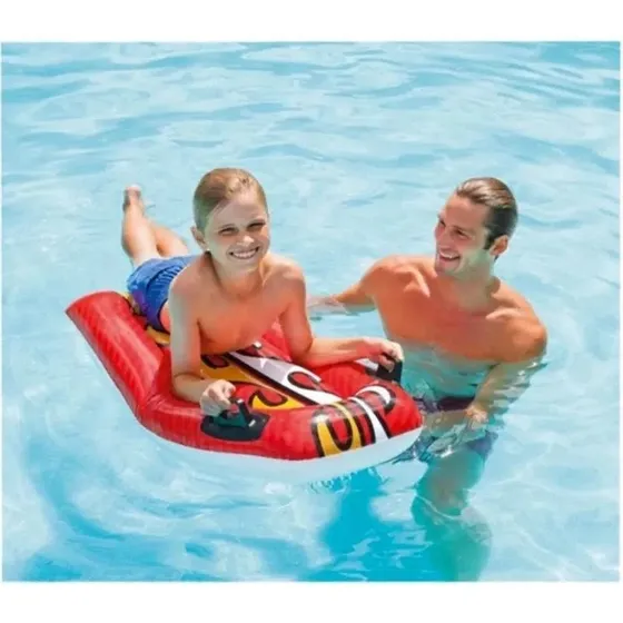 Flotador Inflable Intex Mini Tabla Surf Roja Niños Piscina