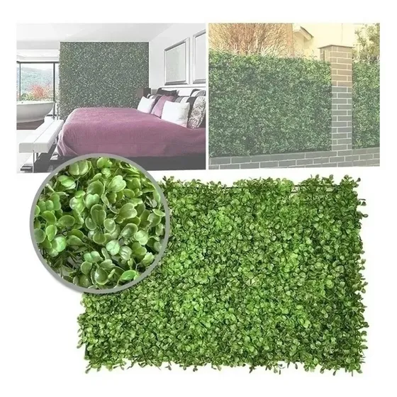 Jardin Vertical Artificial Decorativo En Panel De 60x40 