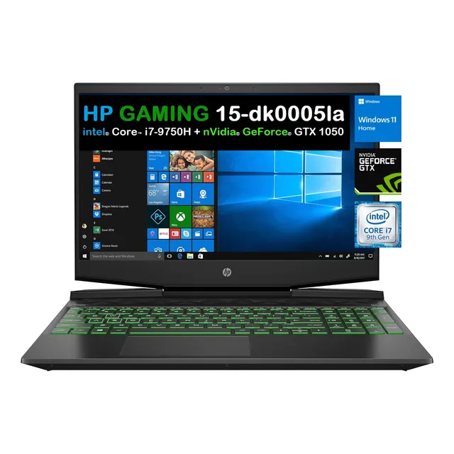 Hp 15-dk0005la Core I7-9750h 32gb 256gb+1tb 15.6 Nvidia 4gb