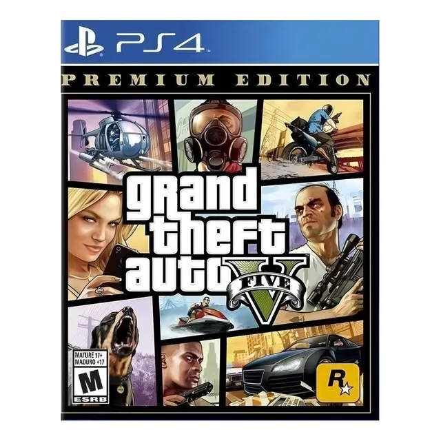 Grand Theft Auto VPremium EditionPS4(Físico)