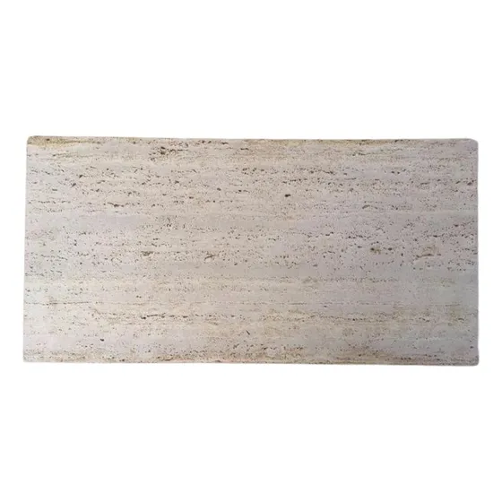 Mármol Travertino A La Veta Rústico 30 X 60 Cm Esp. 1,5 Cm