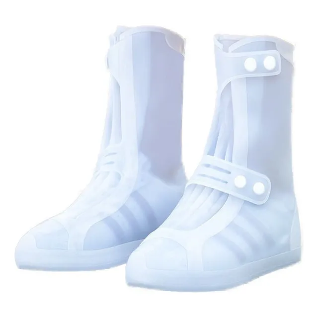 Cubre Zapatos Bota Impermeable Silicona Lluvia - Caña Media