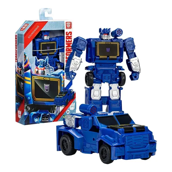 Juguete Figura Hasbro Transformers Auto Soundwave 30cm Febo