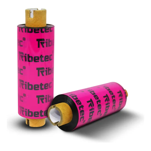 Ribbon De Cera 83x74 Mts Para Impresora De Etiquetas Color Negro