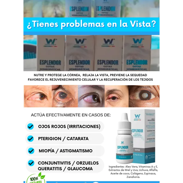 Gotas Esplendor Recupera Tu Vision