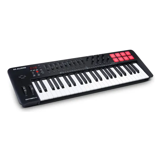 Controlador De Teclado Midi M-audio Oxygen 49 (mkv) 49 Tecla
