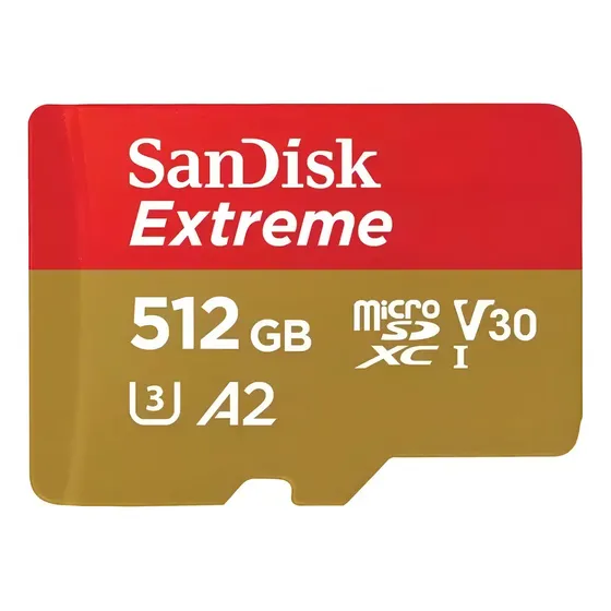 Tarjeta Memoria Sandisk Extreme Micro Sd 512gb New 190 Mb\u002Fs | Cuotas sin interés