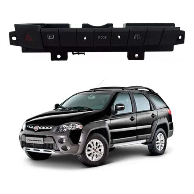 Tecla Baliza Fiat Palio Weekend Comando Completo Fase 4
