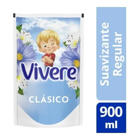 Vivere Suavizante Clasico Explosion Floral 900ml Doypack