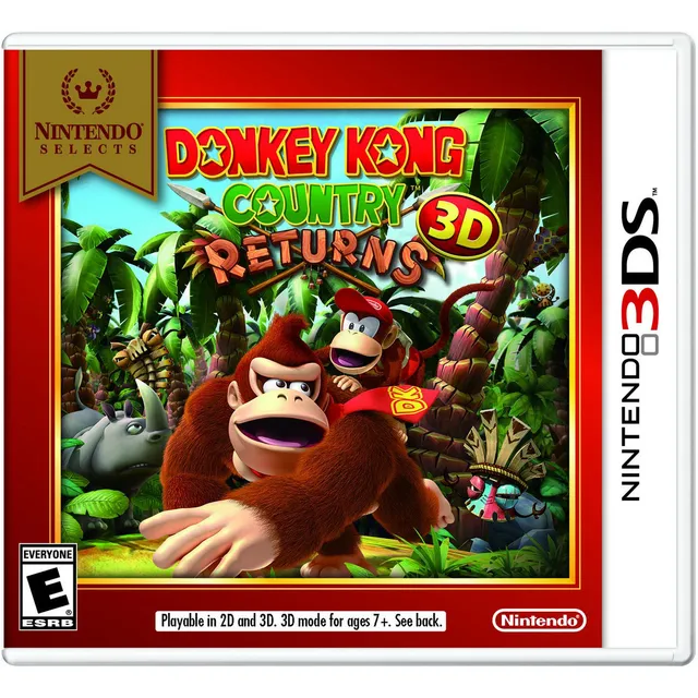 Donkey Kong Country Returns Nintendo 3ds Físico Estándar
