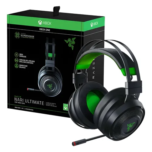 Fone de ouvido over-ear gamer sem fio Razer Nari Ultimate for Xbox