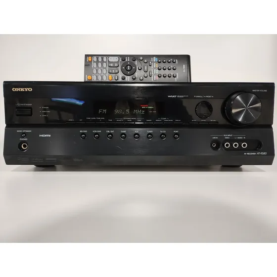 Receiver Onkyo A/v. Ht-r580 C/ Hdmi 910 W + Z2 + Cr Usado