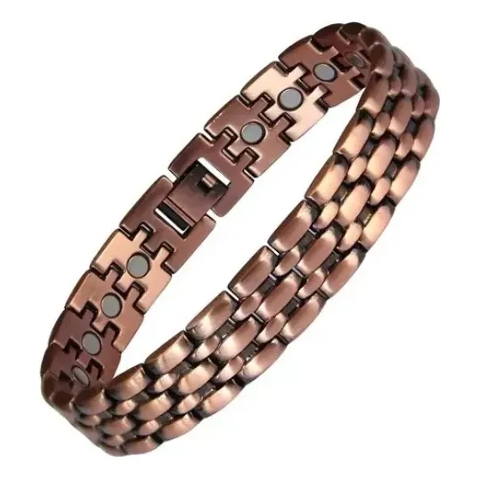 Pulsera Manilla Magnética En Cobre Salud-bienestar A