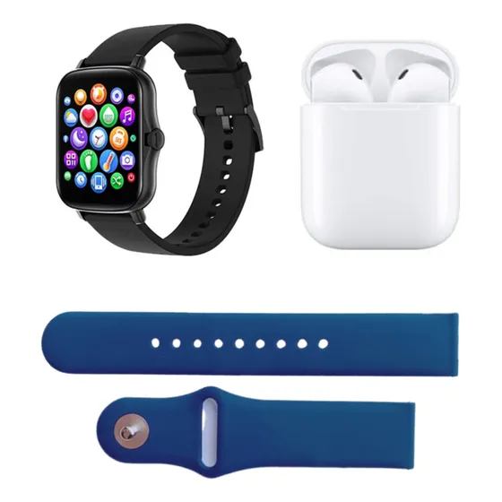 Smartwatch Genérico T55 Pro Max 44mm + Audífonos
