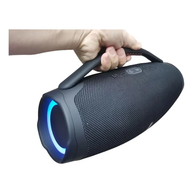 Mini Parlante Bafle Bluetooth Boombox3 Impermeable Negro 30w