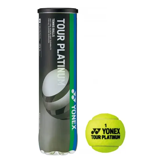 X4 Pelotas Tennis Yonex Tour Platinum Itf Aproved