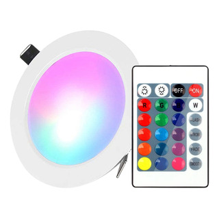 Rgbw Downlight Led De 12 W, Iluminación Empotrada O Mando A Rgbw Downlight Led De 12 W, Iluminación Empotrada O Mando A