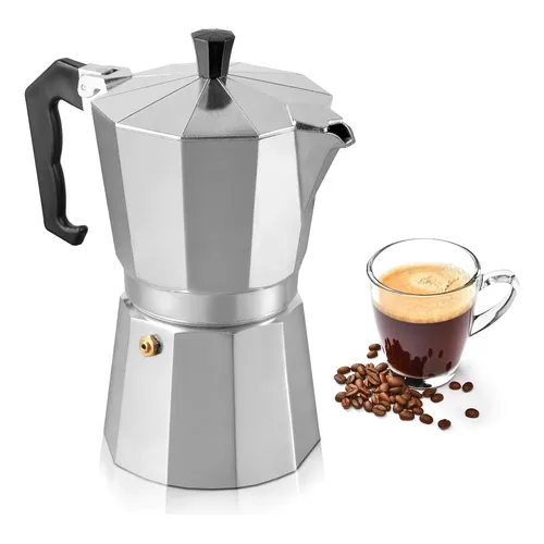 Z X Cafetera Italiana Moka Aluminio 2 Tazas 100 Ml Z J Ij | Cuotas