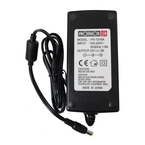 Fuente De Poder Provision  Pr-12v5a-4 12v 5 Amp Con 4 Salida