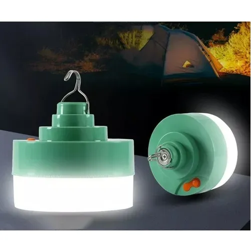 Bombillo Led Recargable 30w Lampara Camping Apagon Linterna
