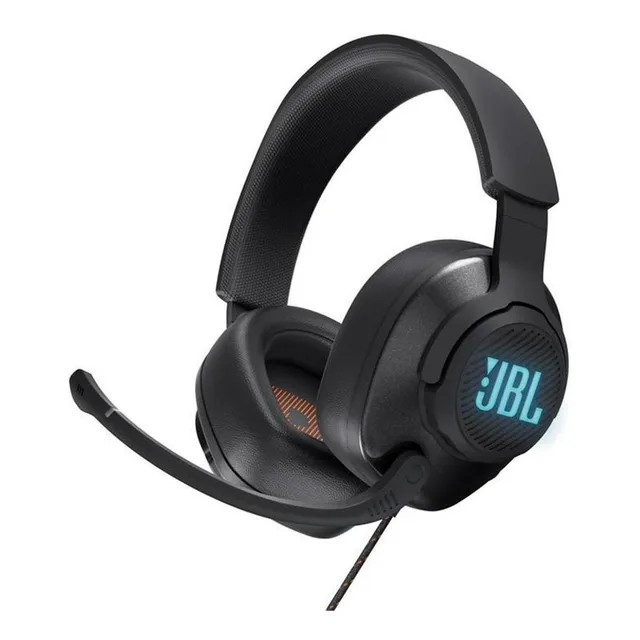 Audífonos over-ear JBL Quantum 400 con micrófono, color negro.