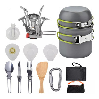 Utensilios De Cocina Vajillas Olla Mini Estufa Gas P/camping Gris Utensilios De Cocina Vajillas Olla Mini Estufa Gas P/camping Gris