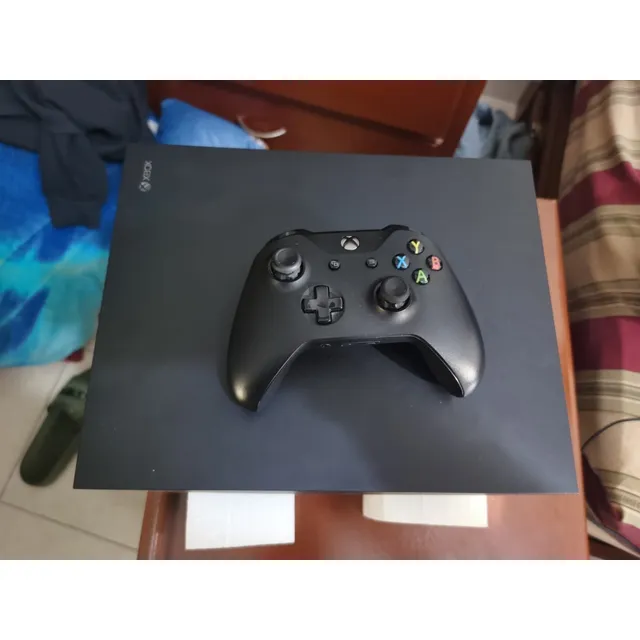  Consola Xbox One X 1tb Color  Negro Excelentes Condiciones
