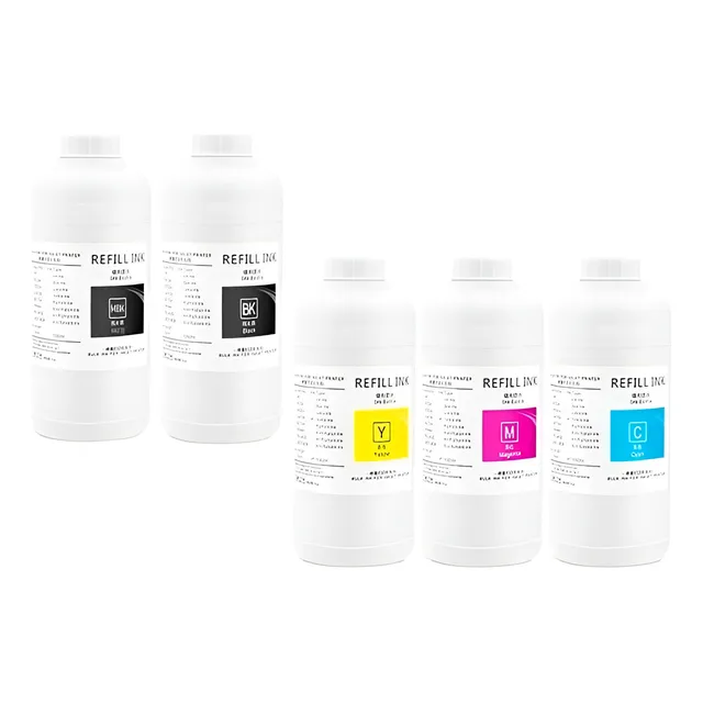 5 Tintas Litro Para Canon Ipf 510 605 650 670 765 785 670e 5 Litros