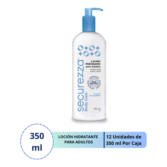 Loción Hidratante Para Adultos Securezza Bodycare Por Caja
