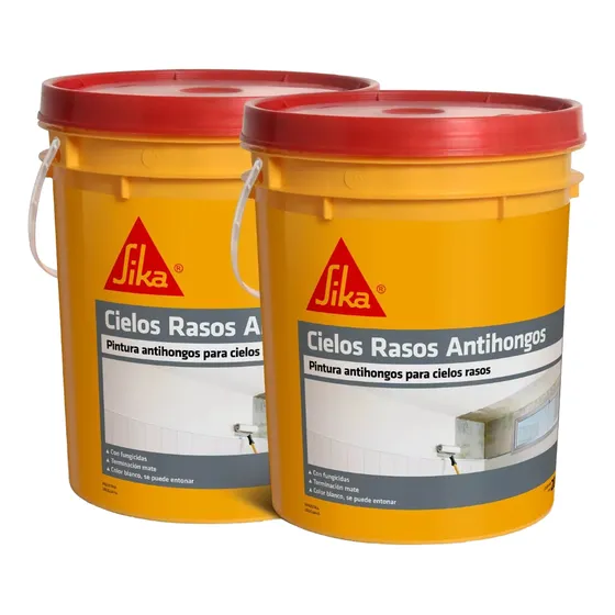 Pintura Cielos Rasos Antihongos Sika 20+20