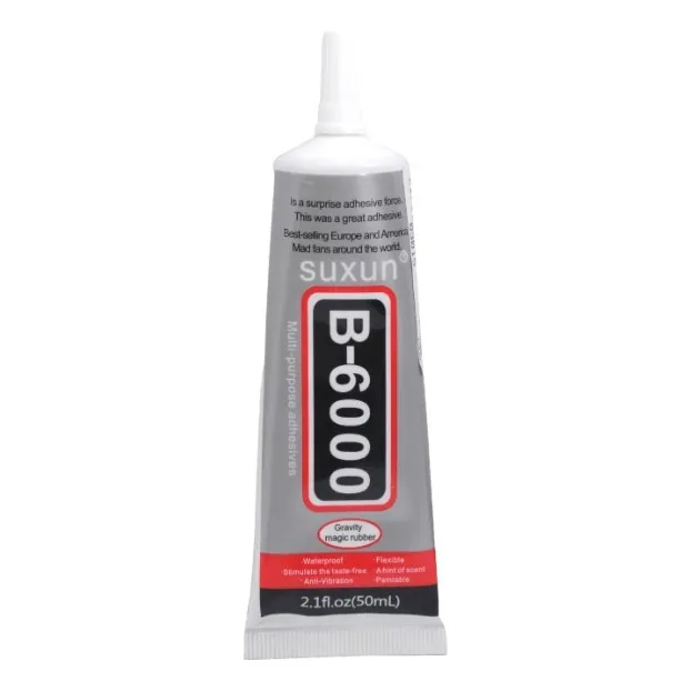 Pegante Multiusos B-6000 Pedrería Bisuteria Joyeria 50 Ml